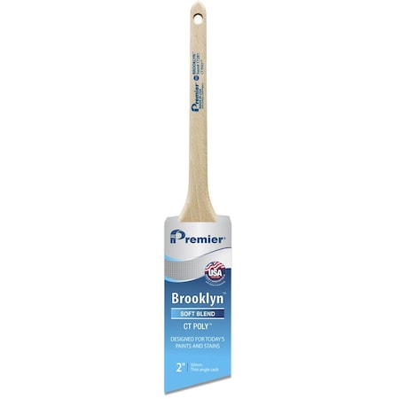 Brooklyn 2 In. Soft Thin Angle Paint Brush